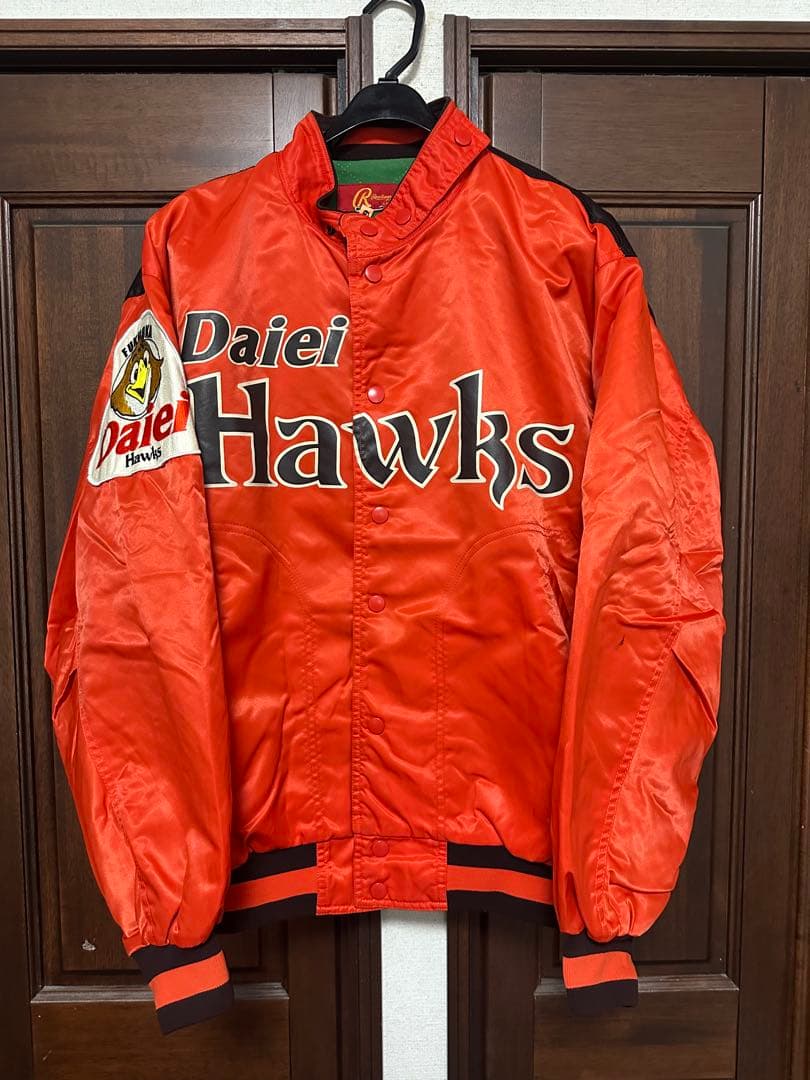 福岡ダイエーホークス　ホーム用スタジアムコート　刺繍ワッペン 楽天市場】納期注意【ソフトバンク ホークス 刺繍ワッペン 3点セット