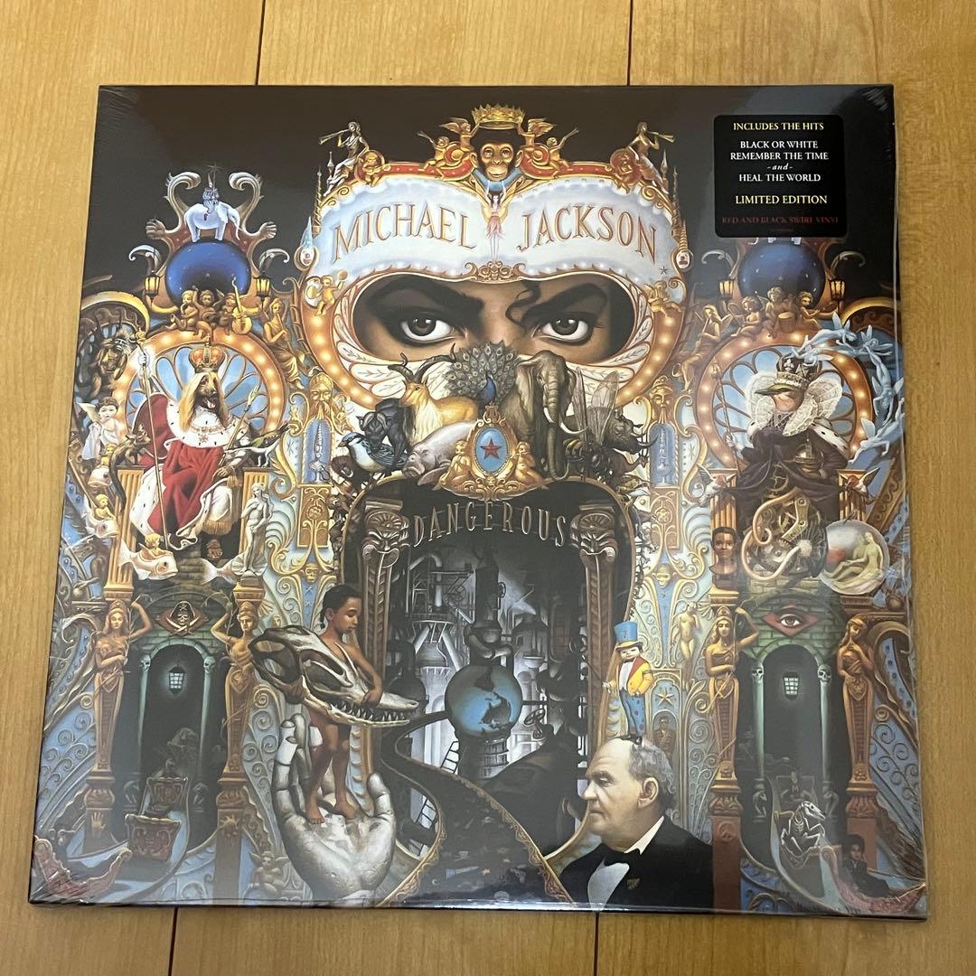 【限定盤・未開封】Michael Jackson Dangerous レコード Michael Jackson - Dangerous Vinyl LP NEW SEALED RECORD