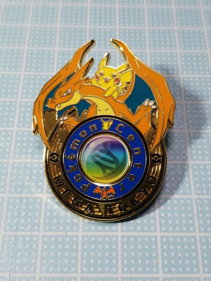 ポケモンセンター メガトウキョー 限定ピンバッジ ピカチュウ メガ