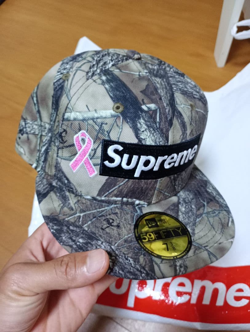 Supreme 迷彩柄キャップ 7 3/8 - メルカリ