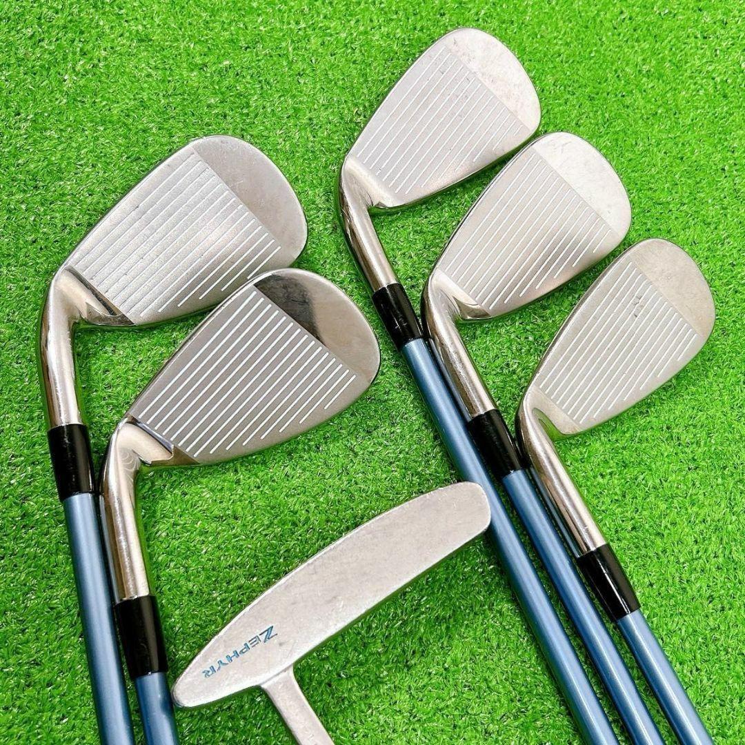 良品 ミズノ efil エフィル レディースクラブセット 10本 初心者 女性L