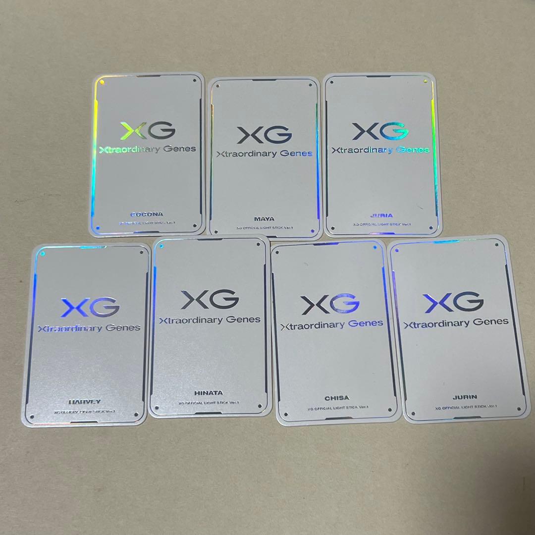XG ペンライト トレカ7枚セット - メルカリ