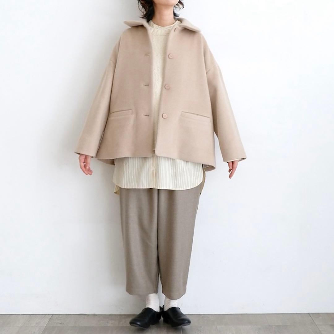 tandey 休日と詩 マーブルショートコート - メルカリ