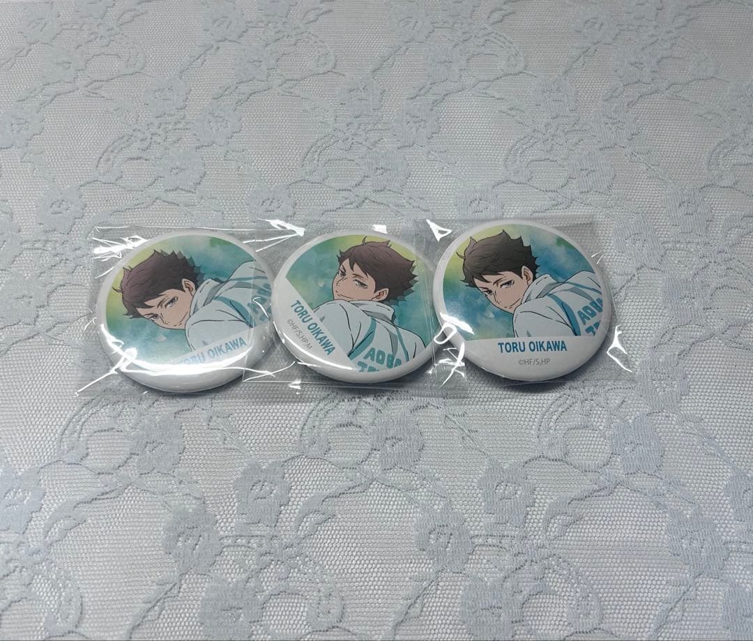 ハイキュー 及川徹 横断幕 缶バッジ - メルカリ