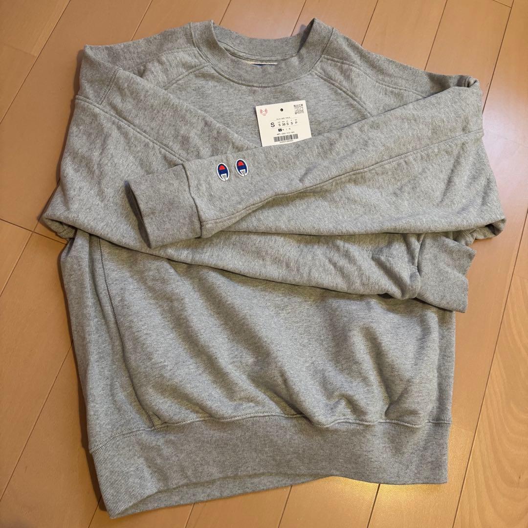 CHAMRION × ZARA パッチ クルーネック スウェット【竹内涼真着用