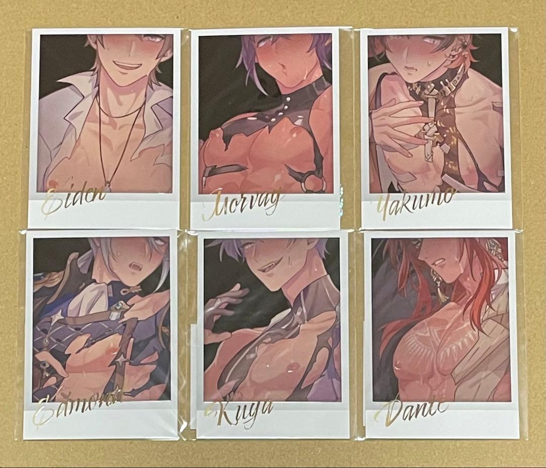 NU:カーニバル ちゃれくじ チェキ風乳首ブロマイド エイト エドモンド 他 NU:カーニバル』 スペシャル くじ チェキ風 乳首 ブロマイド