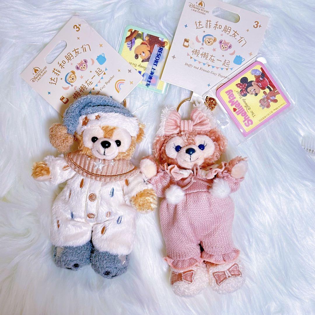 上海ディズニー みんなでリラックス ダッフィーとシェリーメイ キー