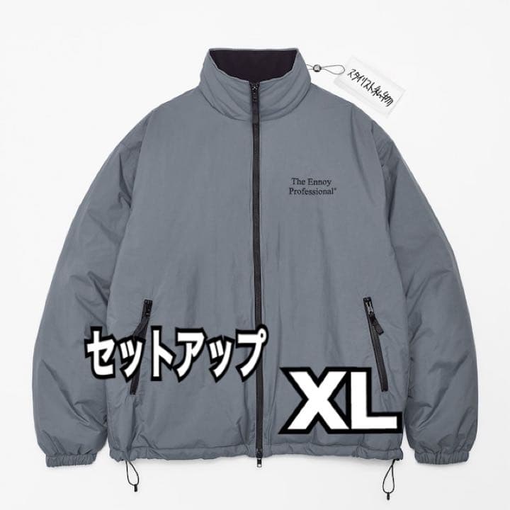 ennoyとスタイリスト私物 NYLON PADDED JACKET+PANTS ファッ