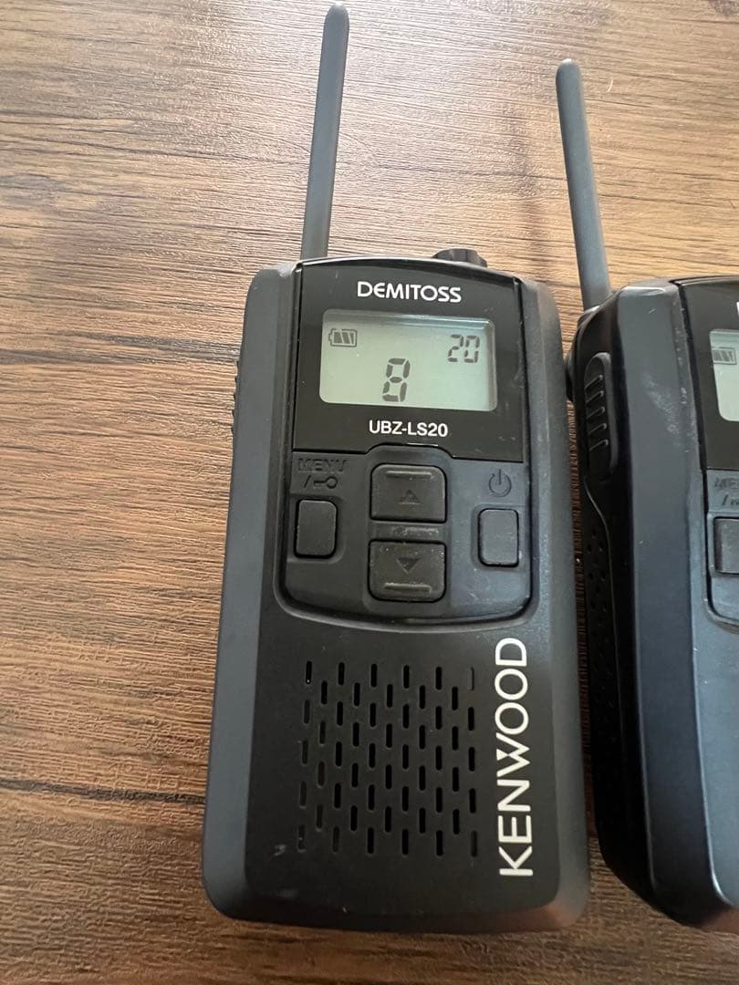 KENWOOD UBZ-LS20 トランシーバー 2台セット - メルカリ