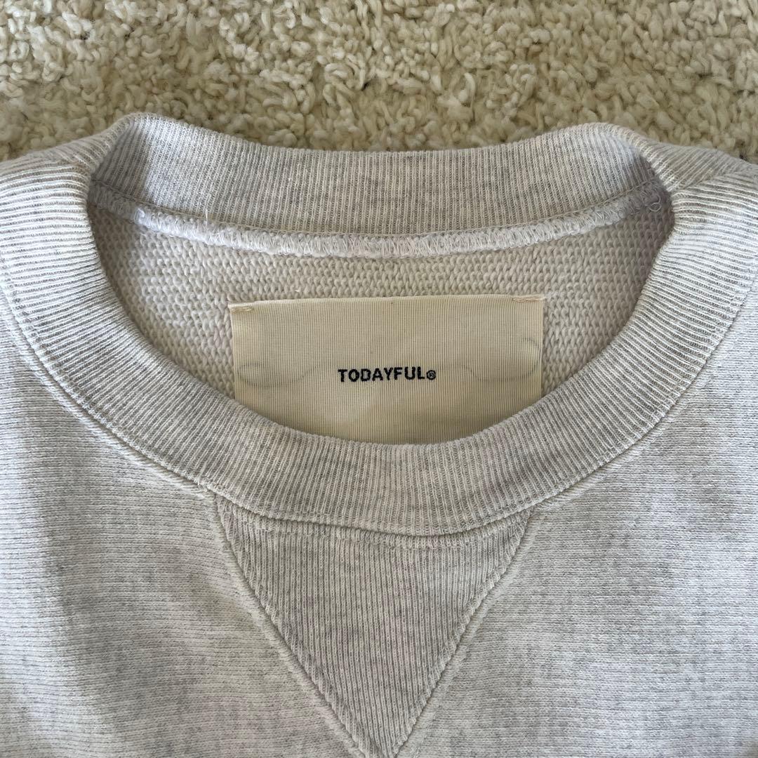 TODAYFUL グレー クロップドスウェット - メルカリ