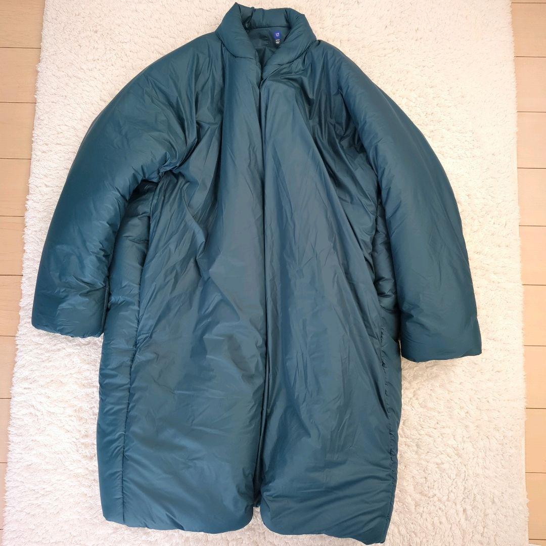 美品 YEEZY GAP Long round jacket ブルー Mサイズ - メルカリ