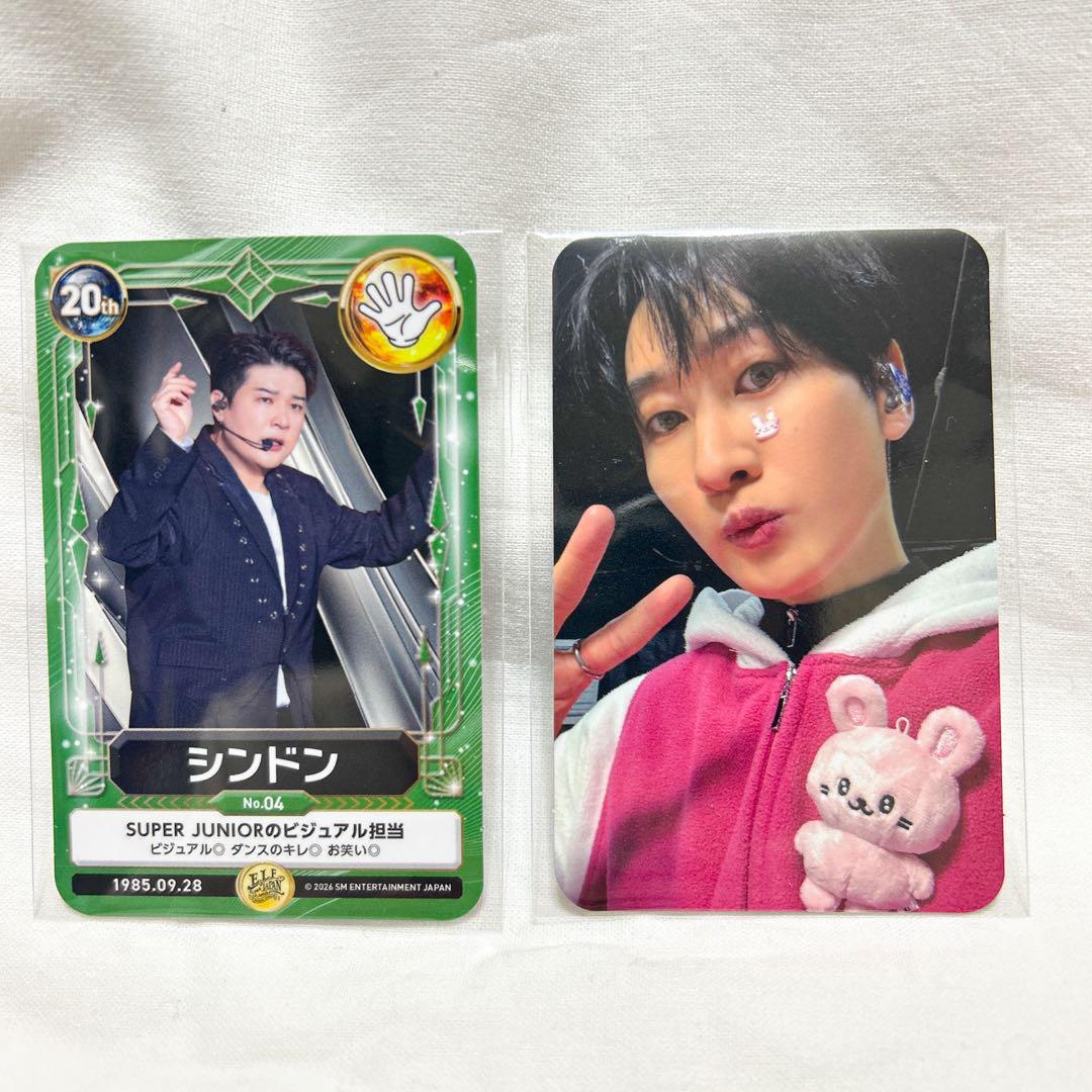 SUPERJUNIOR ELF JAPAN 特典 ウニョク シンドントレカ - メルカリ