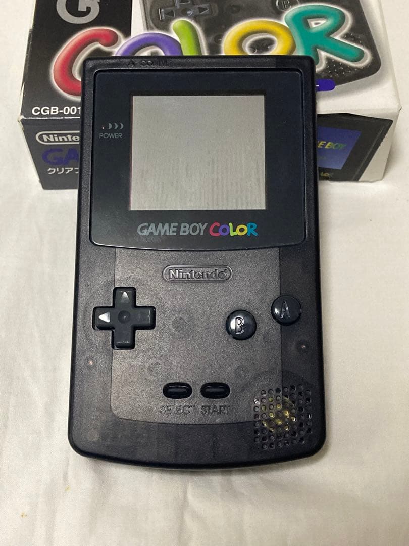 ゲームボーイカラー エイデン限定カラー クリアブラック 美品 良好
