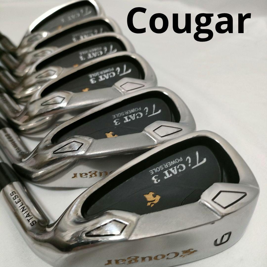 良品　Cougar　メンズ　フルセット　買い足し不要　即ラウンドOK　送料込み
