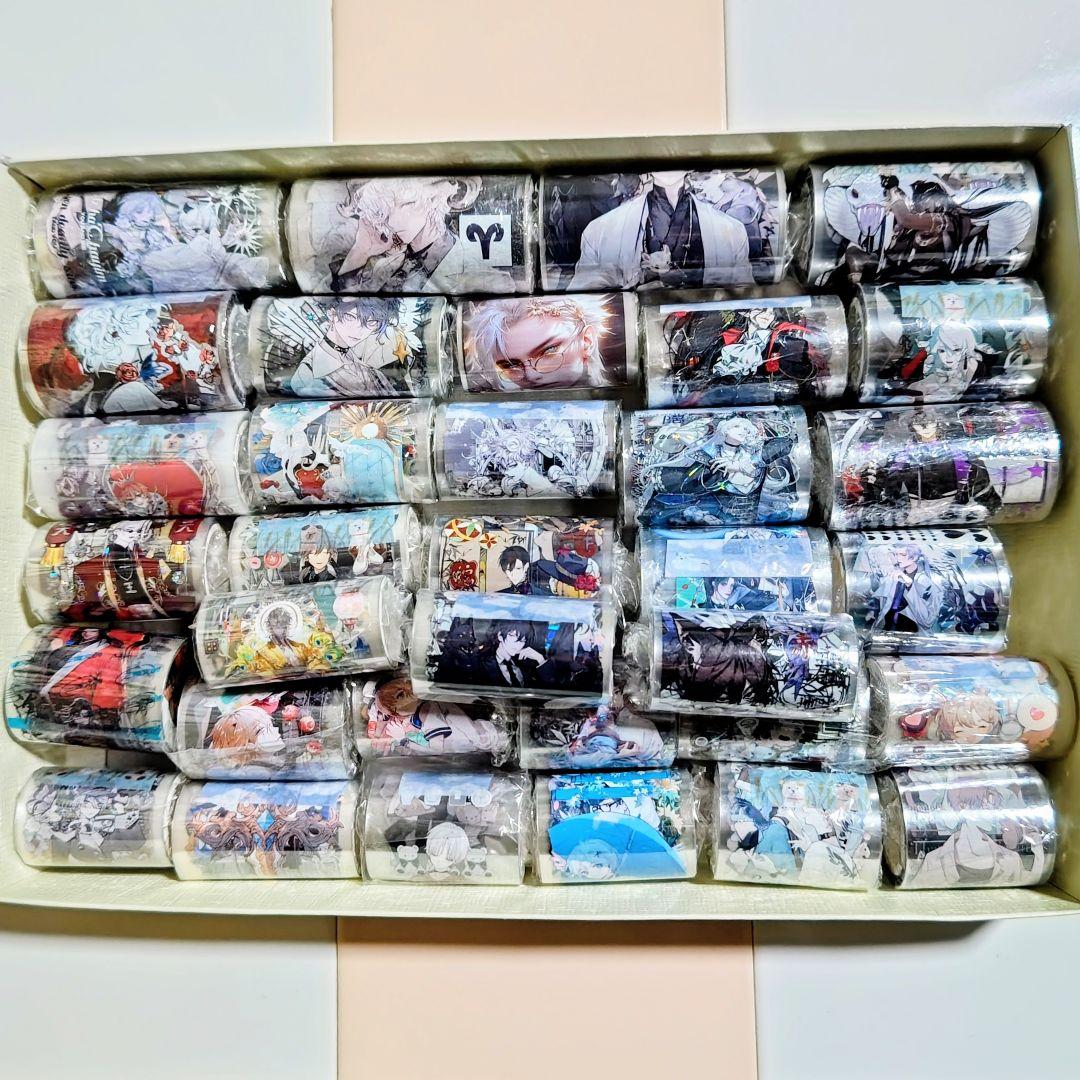 海外マスキングテープ 人物マステ 男の子 まとめ売り 新品1個 中古33個
