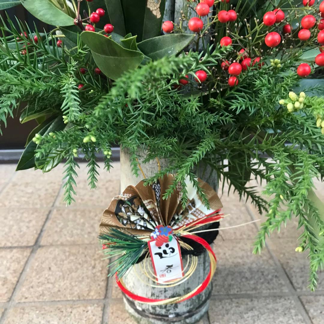 門松 正月 左右一対 (2つ) 飾り付けあり - メルカリ