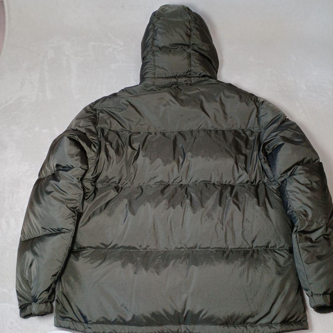 美品『Eddie Bauer』プレミアグースダウンジャケット M～L オリーブ