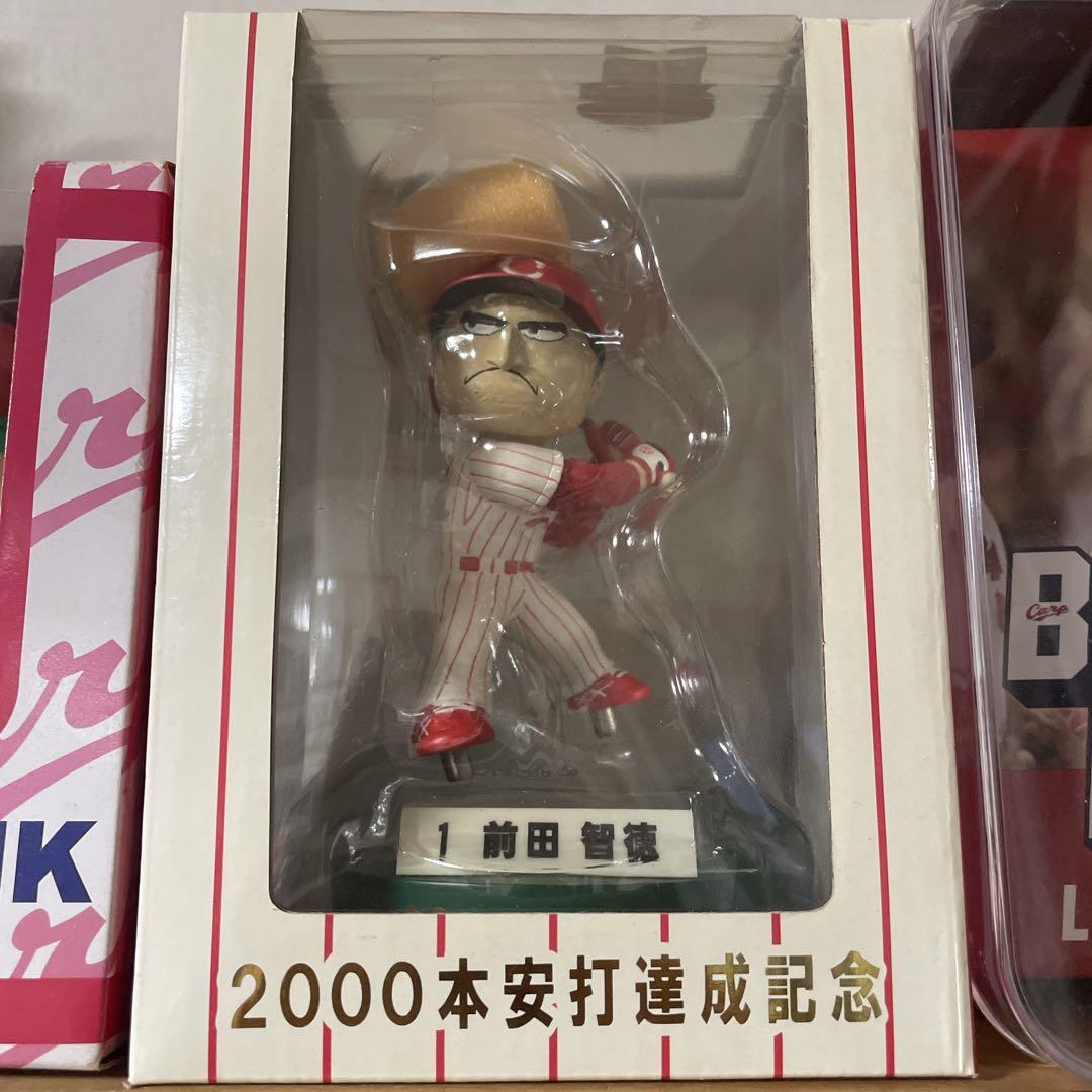 確定価格‼️前田智徳 直筆グッズ／2000安打達成記念フィギュアなど