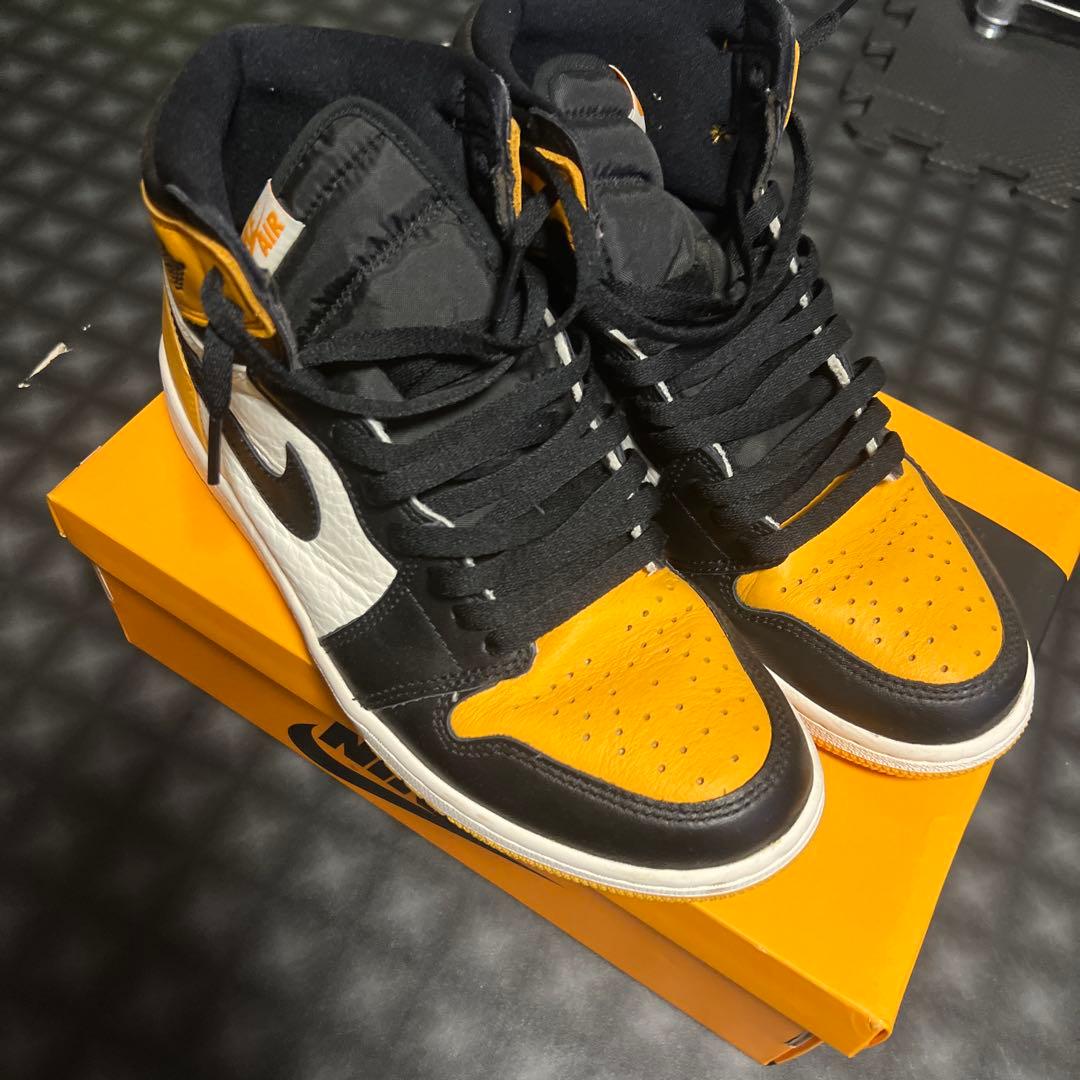 Nike Air Jordan 1 ハイカット オレンジ/ブラック Jordan Air Jordan 1 Mid 