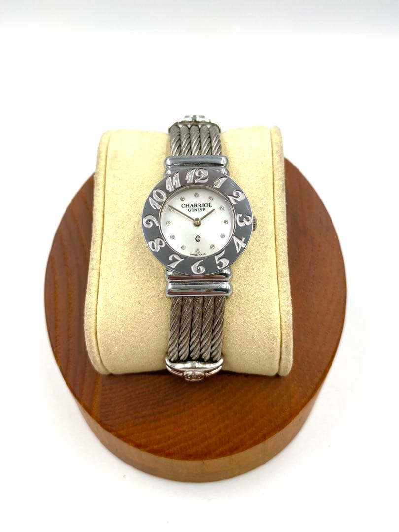 稼働品 CHARRIOL シャリオール サントロペ 12P QZ レディース - メルカリ