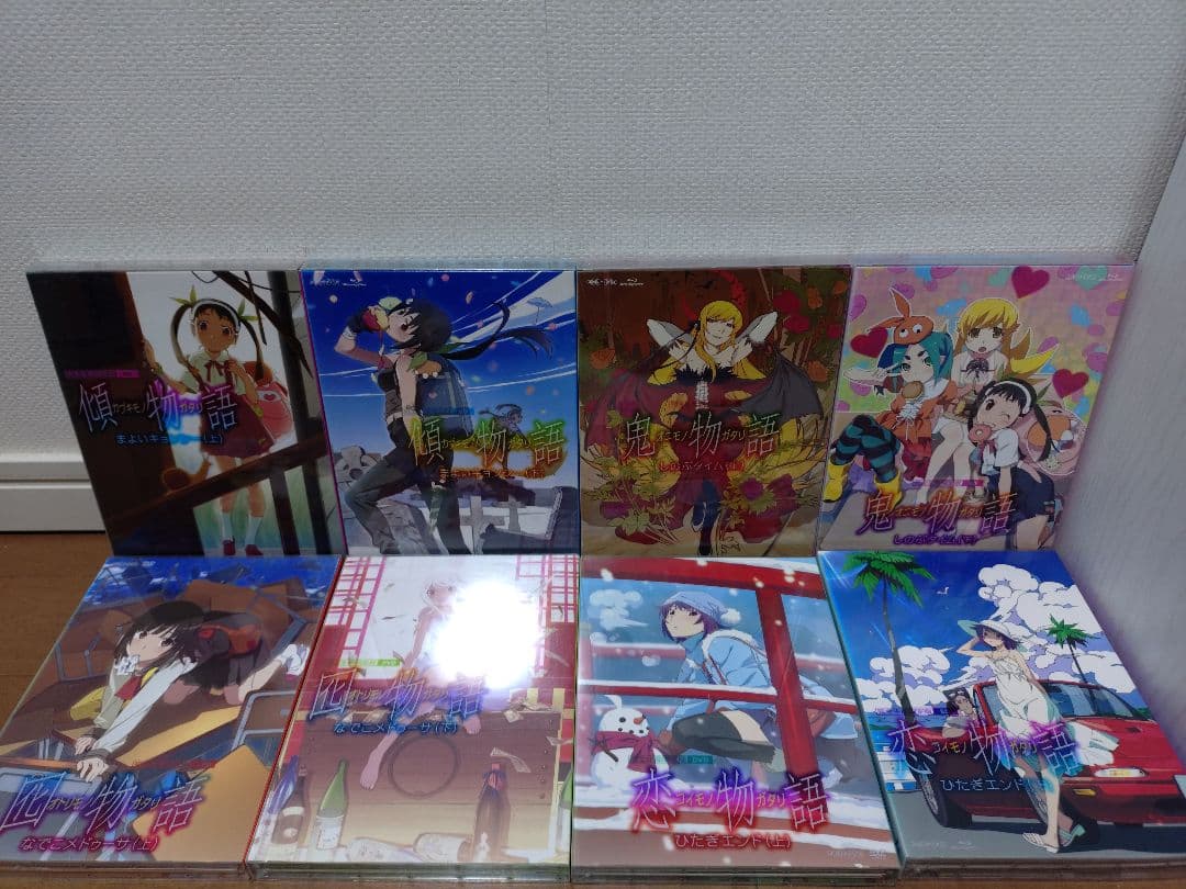 物語シリーズDVD/BD　完全生産限定盤　全27巻