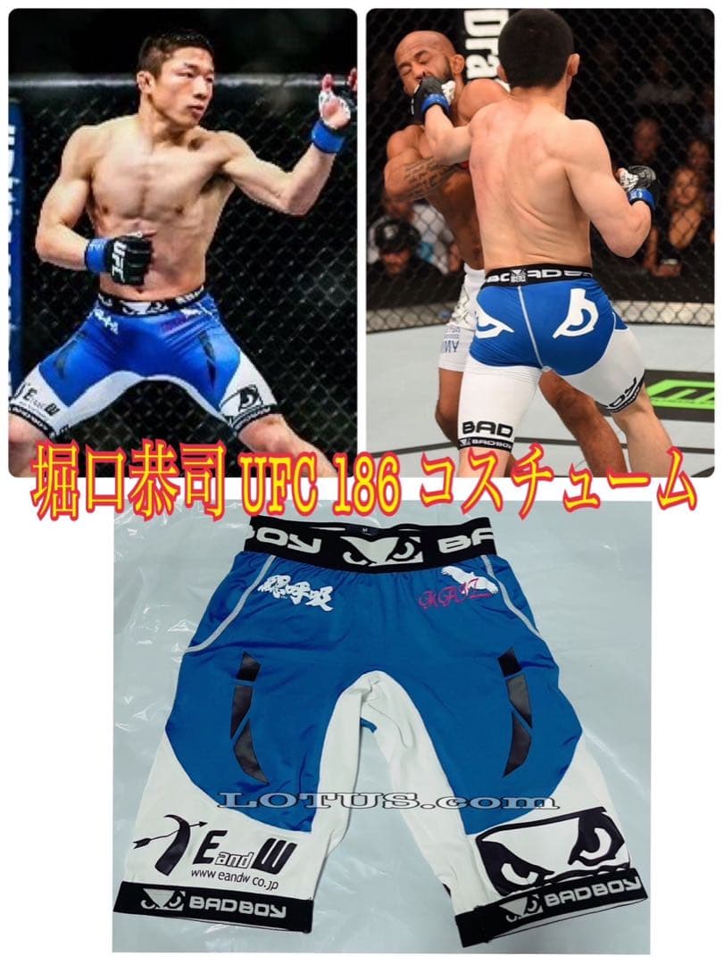 UFC186 堀口恭司 ファイトパンツ vs Johnson (DJ) - メルカリ