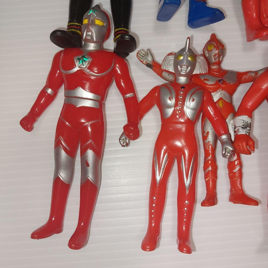 特撮、戦隊ヒーロー、ウルトラマン 昔のソフビやフィギュアまとめて