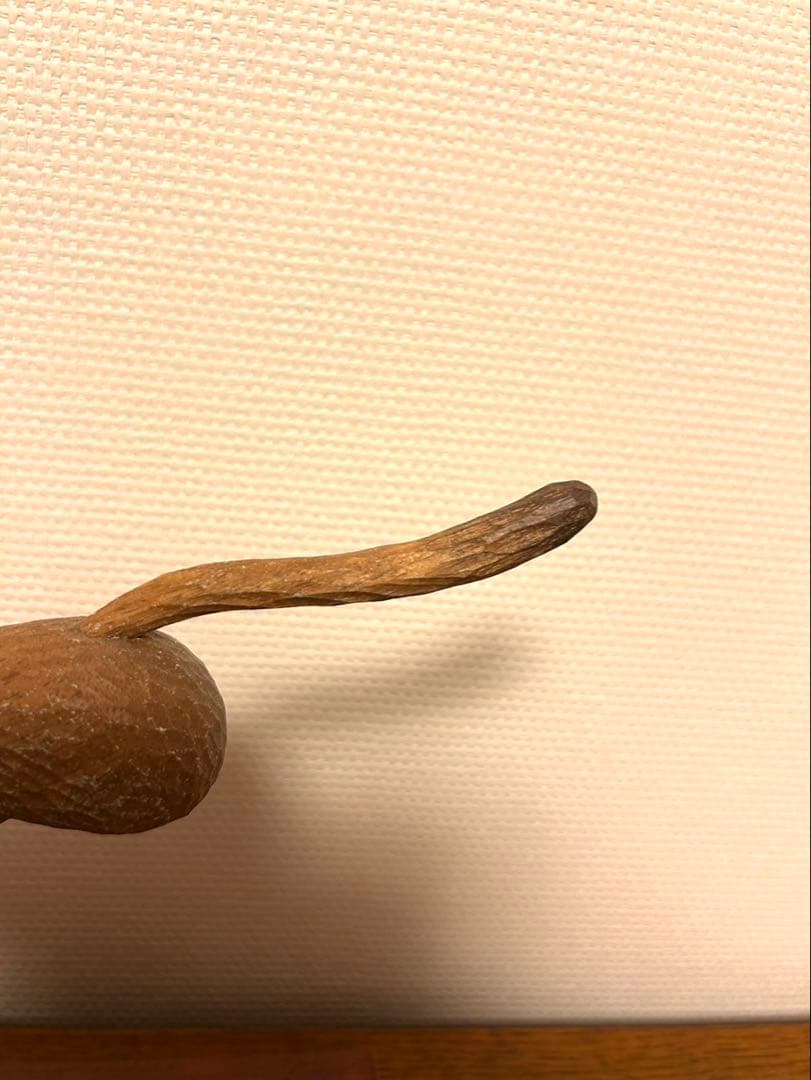 苔むす木工 オブジェ チーター ヒョウ