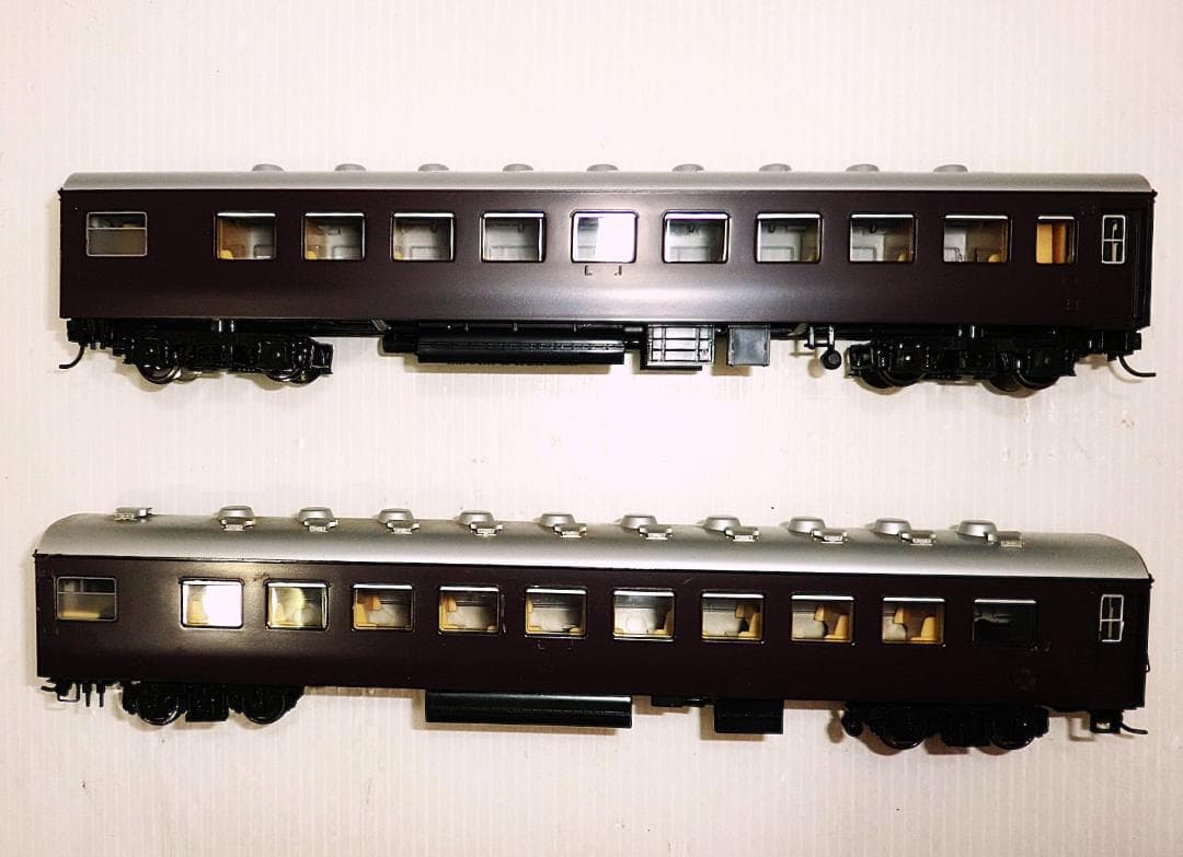 HOゲージ TOMIX 国鉄10系客車 2両 未使用長期保管品と品