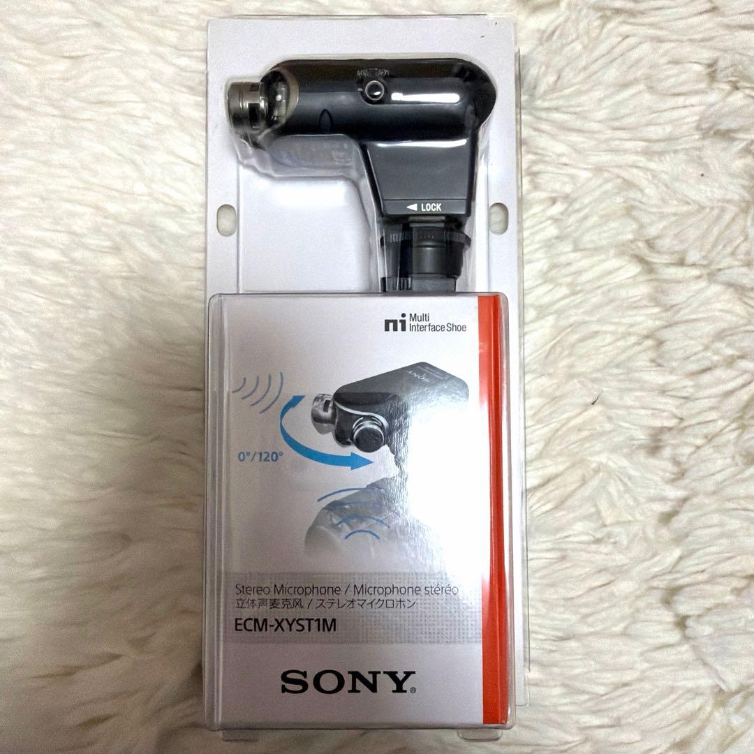 SONY ステレオマイクロホン　ECM-XYST1M Amazon.com : Sony ECMXYST1M Stereo Microphone (Black