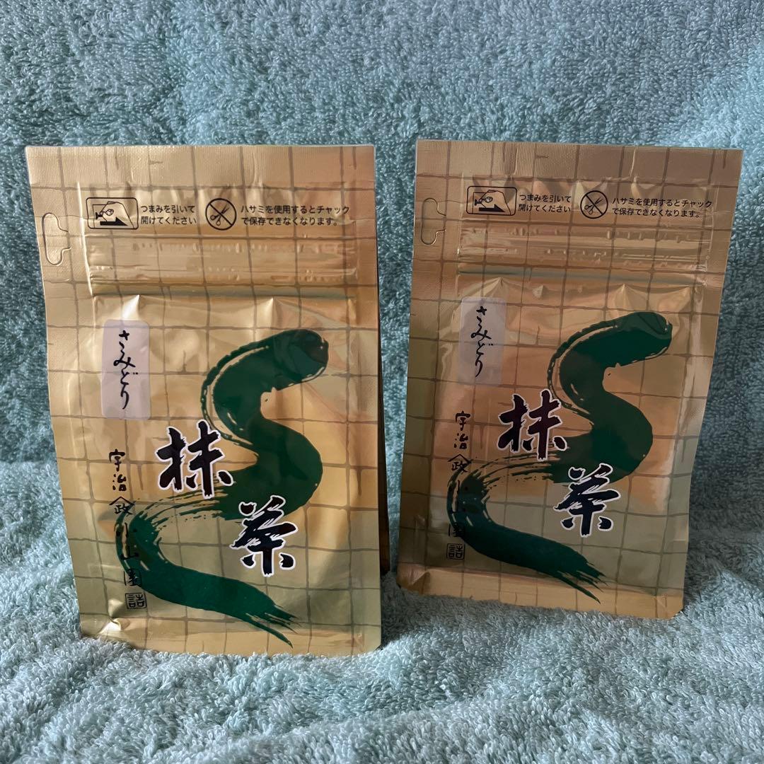 山政　小山園　抹茶　さみどり100g袋✖️２袋です。 抹茶】さみどり – 山政小山園 【公式】オンラインショップ