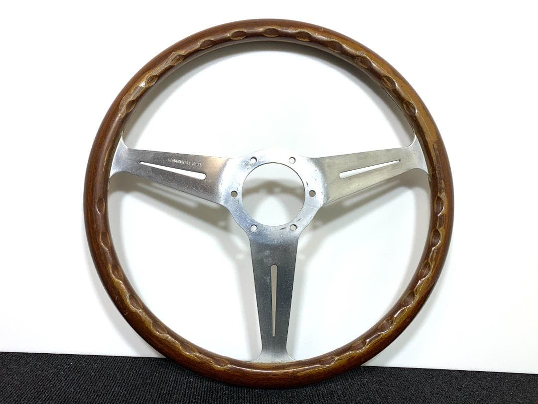 ナルディ クラシック 36.5Φ ウッド ステアリング ヴィンテージ 当時物