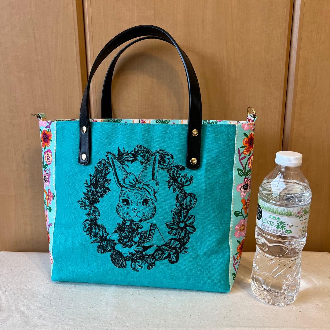 ジョリーフルール】貴重 エピファニー カラフル スクウェア型トート