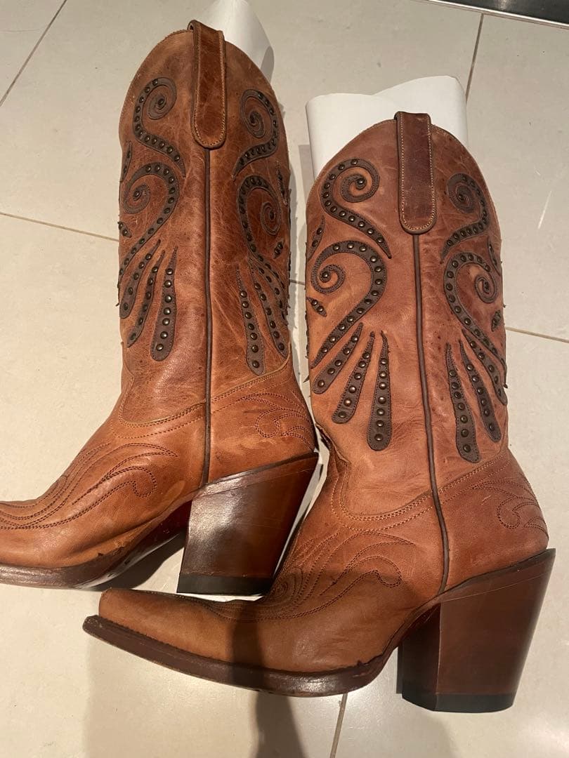 ウエスタンブーツ グレースコンチネンタル トニーラマ オンラ