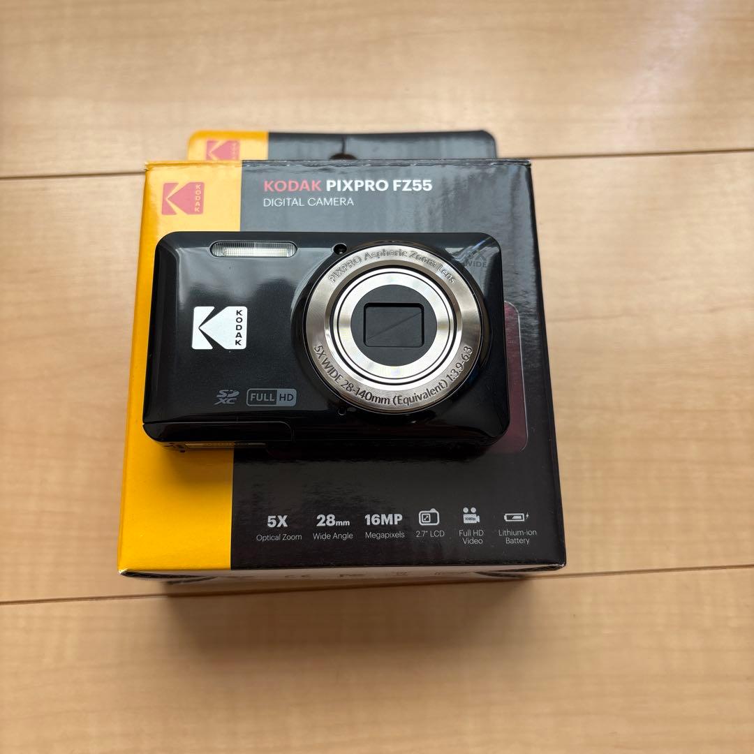 Kodak PIXPRO FZ55 ブラック 本体 Amazon Canada: Kodak PIXPRO FZ55-BK 16MP Digital Camera 5X Optical