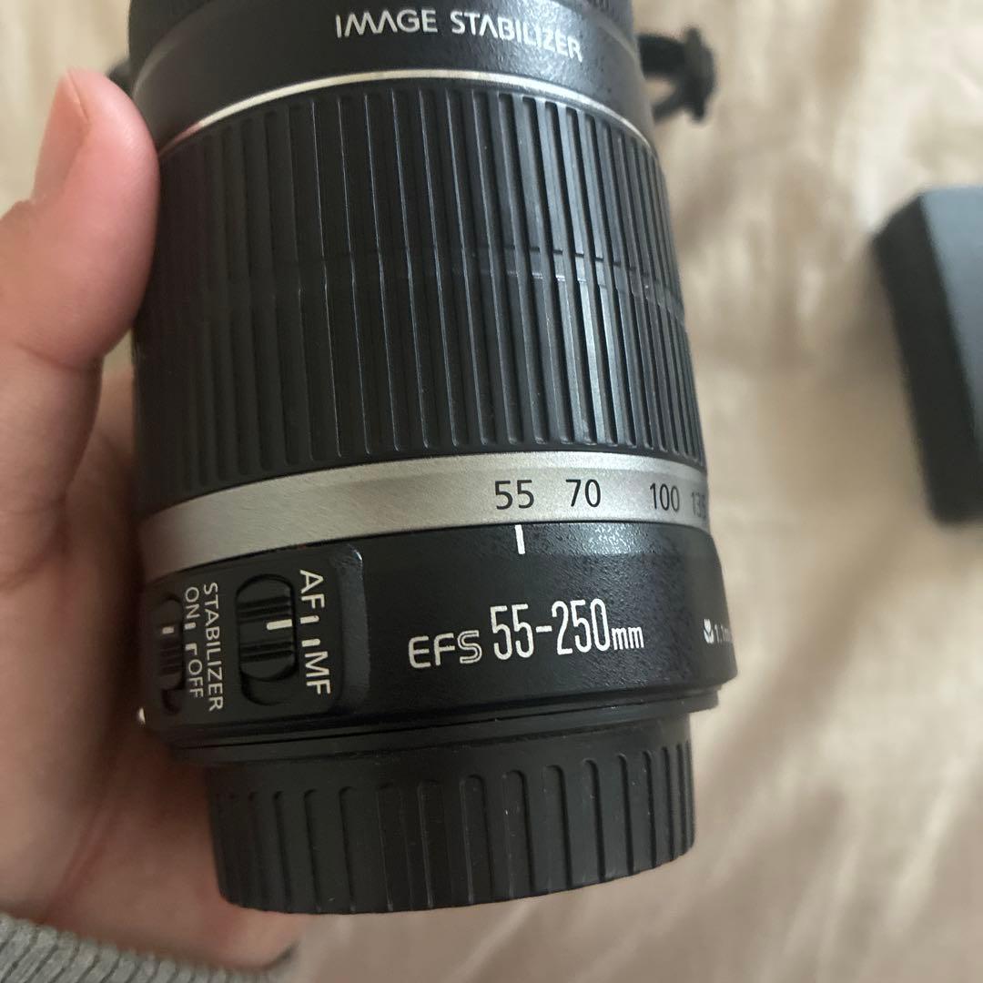 CANON EOS KISS X3 望遠レンズ55 250 ジャンク品 HEAVEN』 DREAM」
