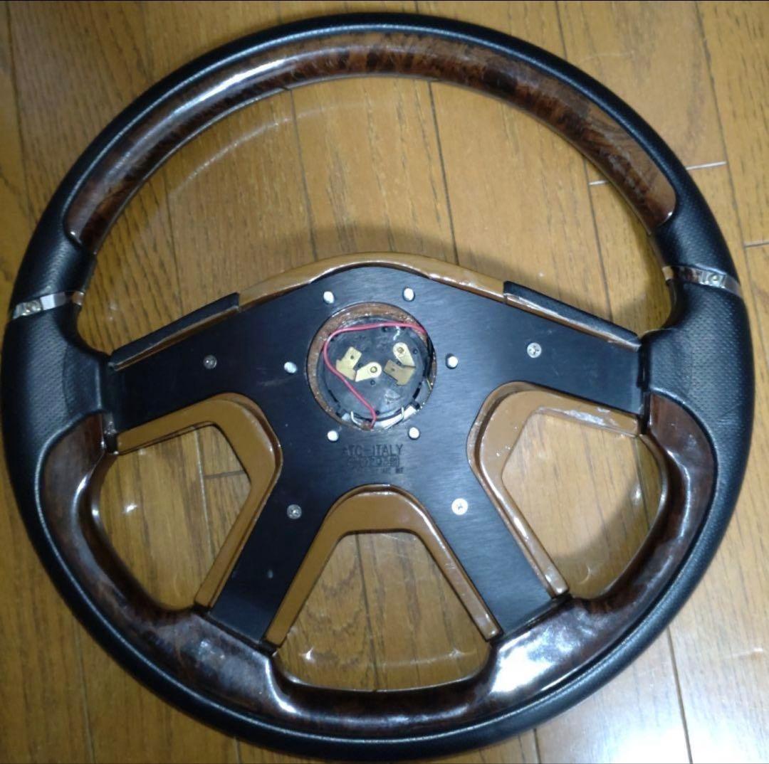 美品 ファブレス ウッドコンビステアリング - メルカリ