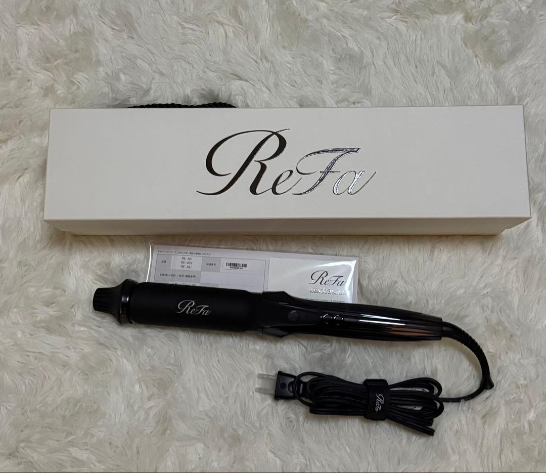 Refa公式◼️リファカールアイロンプロ38mm ギャランティーカード付ブラック ReFa/リファ〉リファカールアイロン プロ 38 ブラック(38)｜近鉄百貨店