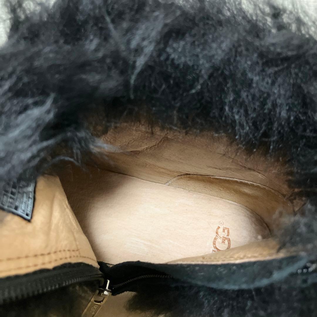 ☆未使用☆アグ UGG アントワーヌ 24.5cm ファー スニーカー