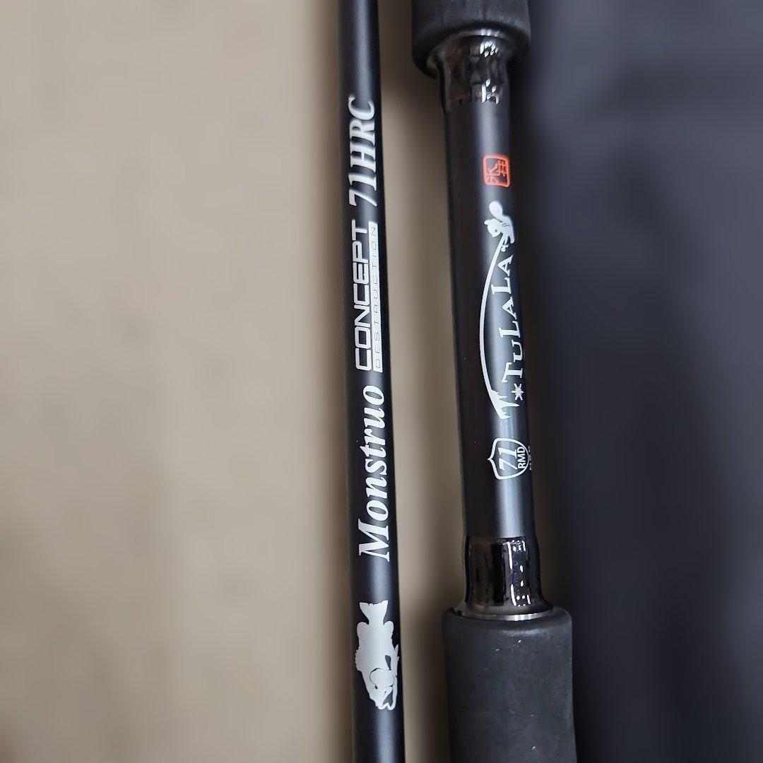 モンストロCONCEPT 71 RMD HRC バスロッド ロッドケース付き - メルカリ