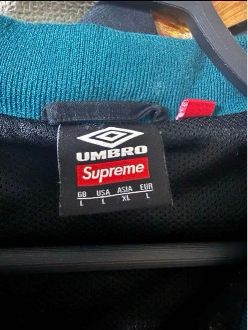 ジャケット・アウター Supreme / Umbro Track Jacket \"Black\"