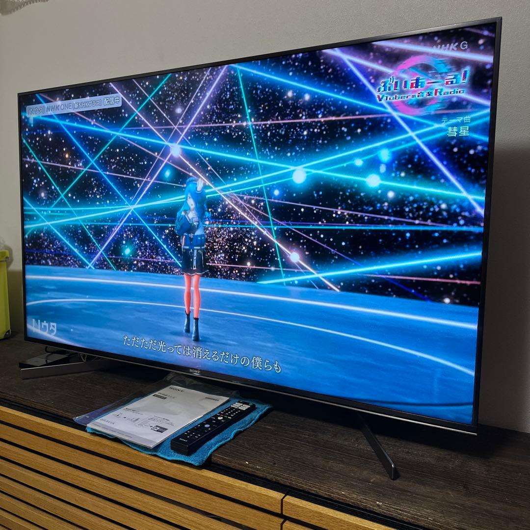 超美品】SONY BRAVIA 55v型2020年式保護フィルム付スタンド新品