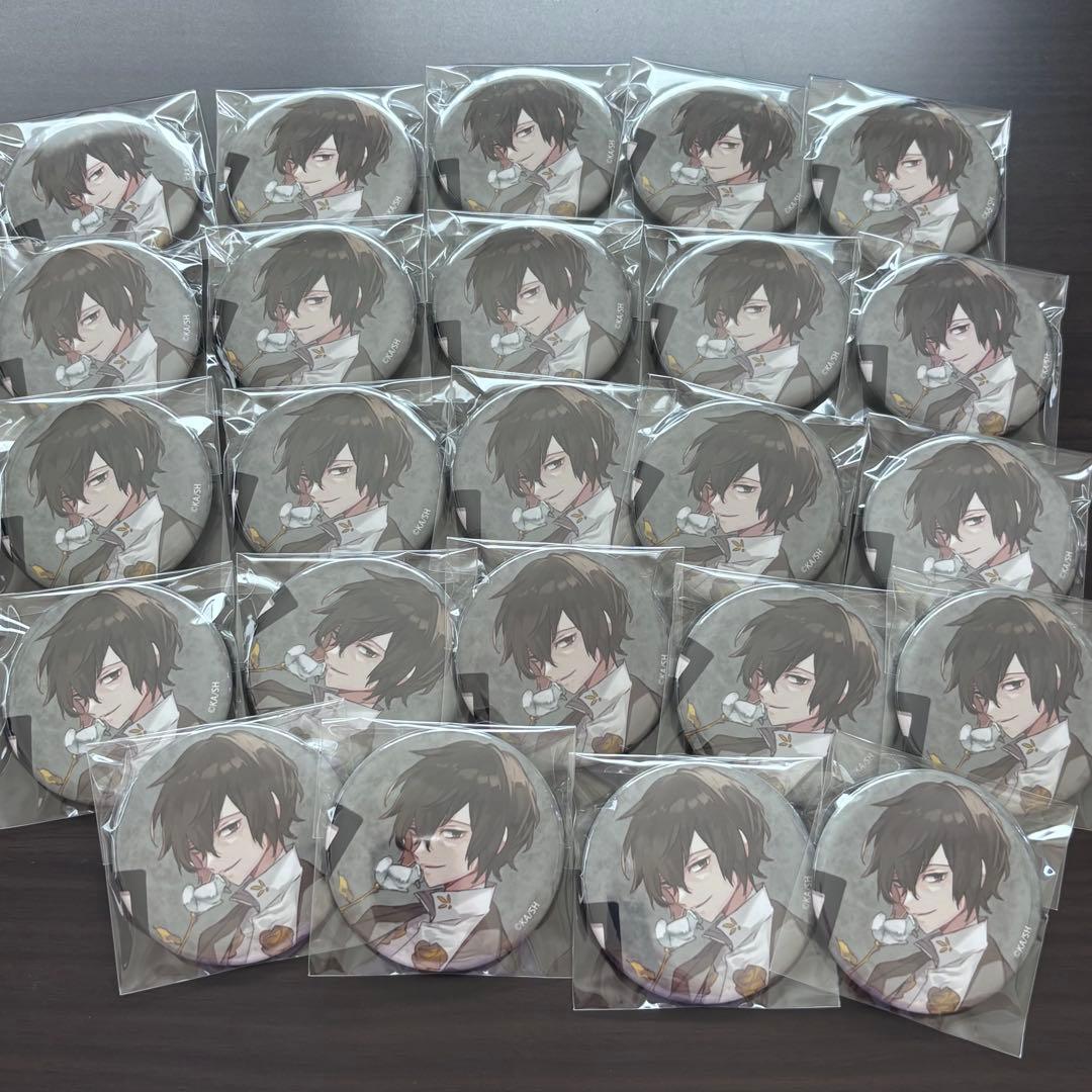 文豪ストレイドッグス 太宰治 24点 春河35イラスト 缶バッジ 文スト