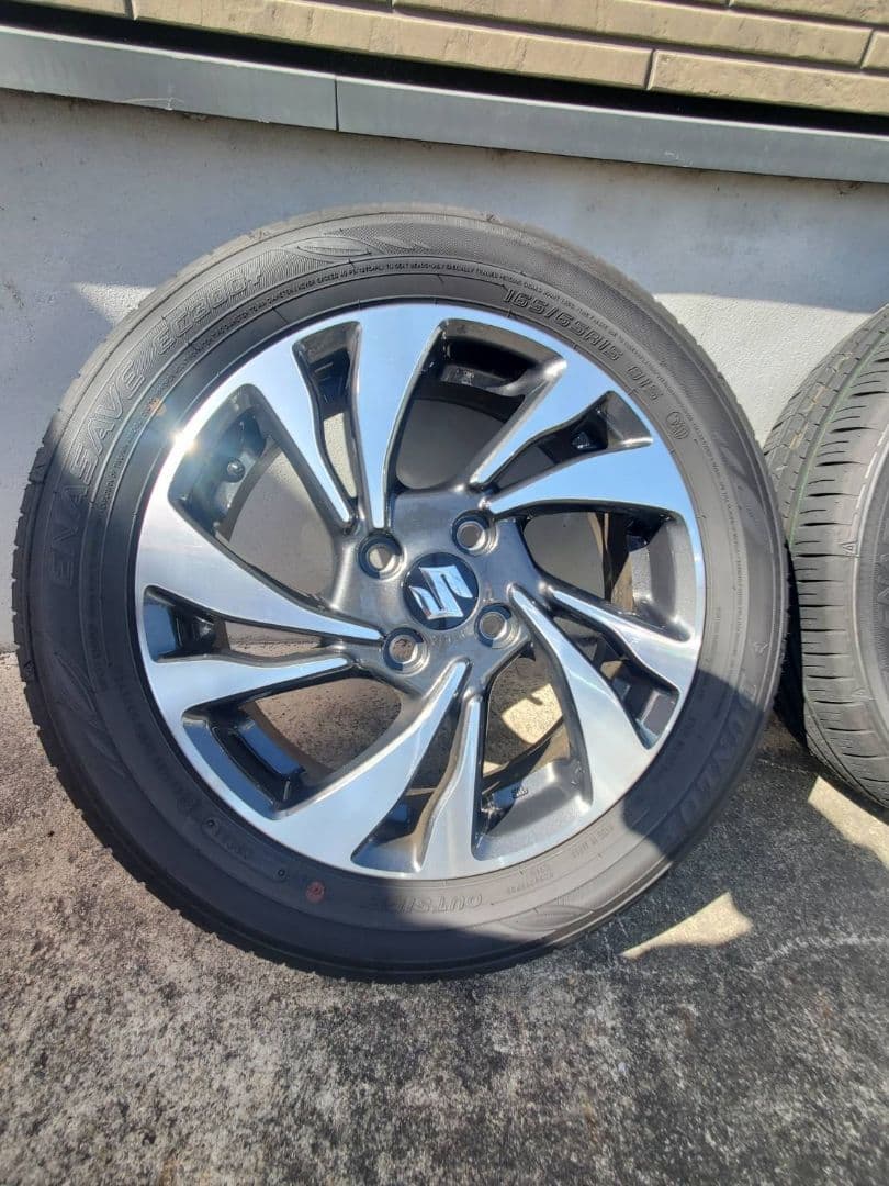 送料込み スズキ ソリオバンディット純正ホイール&タイヤ4本セット