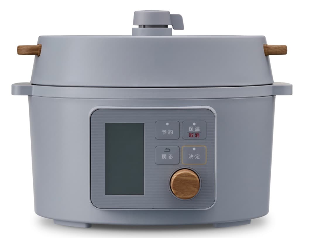 【開封・未使用】アイリスオーヤマ電気圧力鍋 KPC-MA3 3L ストーングレー IRIS OHYAMA（アイリスオーヤマ） 電気圧力鍋 3L おしゃれ 液晶タイプ