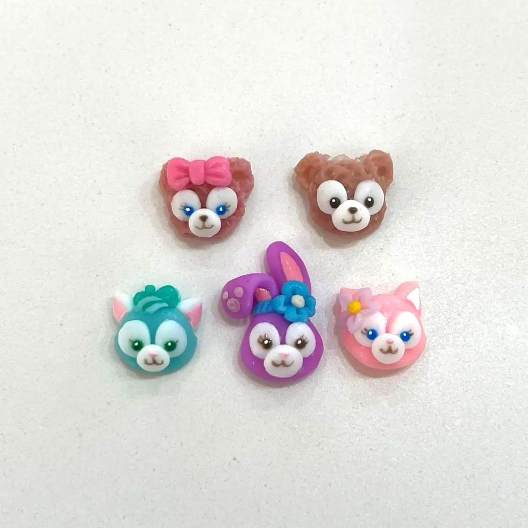 確認用　ダッフィーフレンズ　ネイルパーツ ダッフィーフレンズcolorfulhappinessネイルパーツ｜Yahoo!フリマ（旧