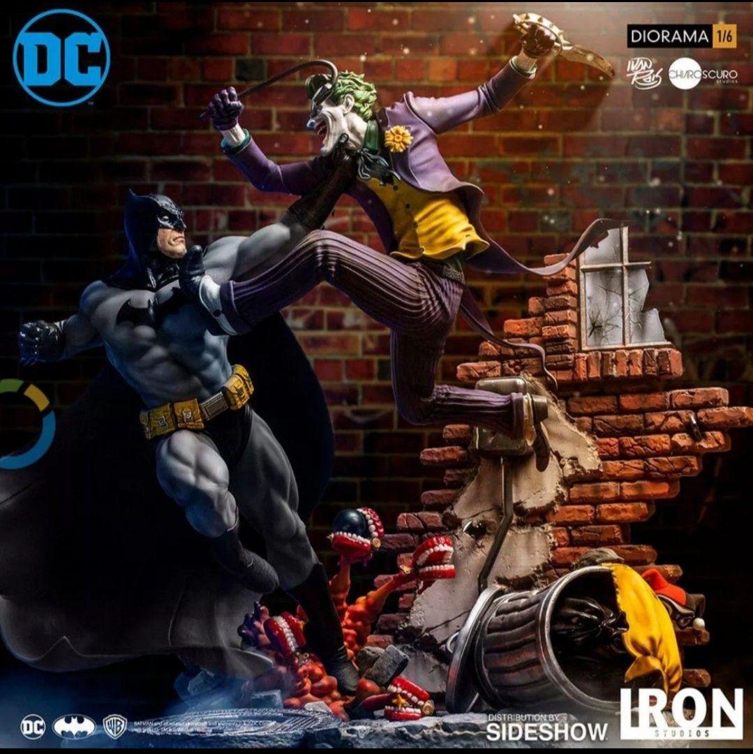 IRON 1/6『バットマン vs. ジョーカー』バトルジオラマ スタチュー