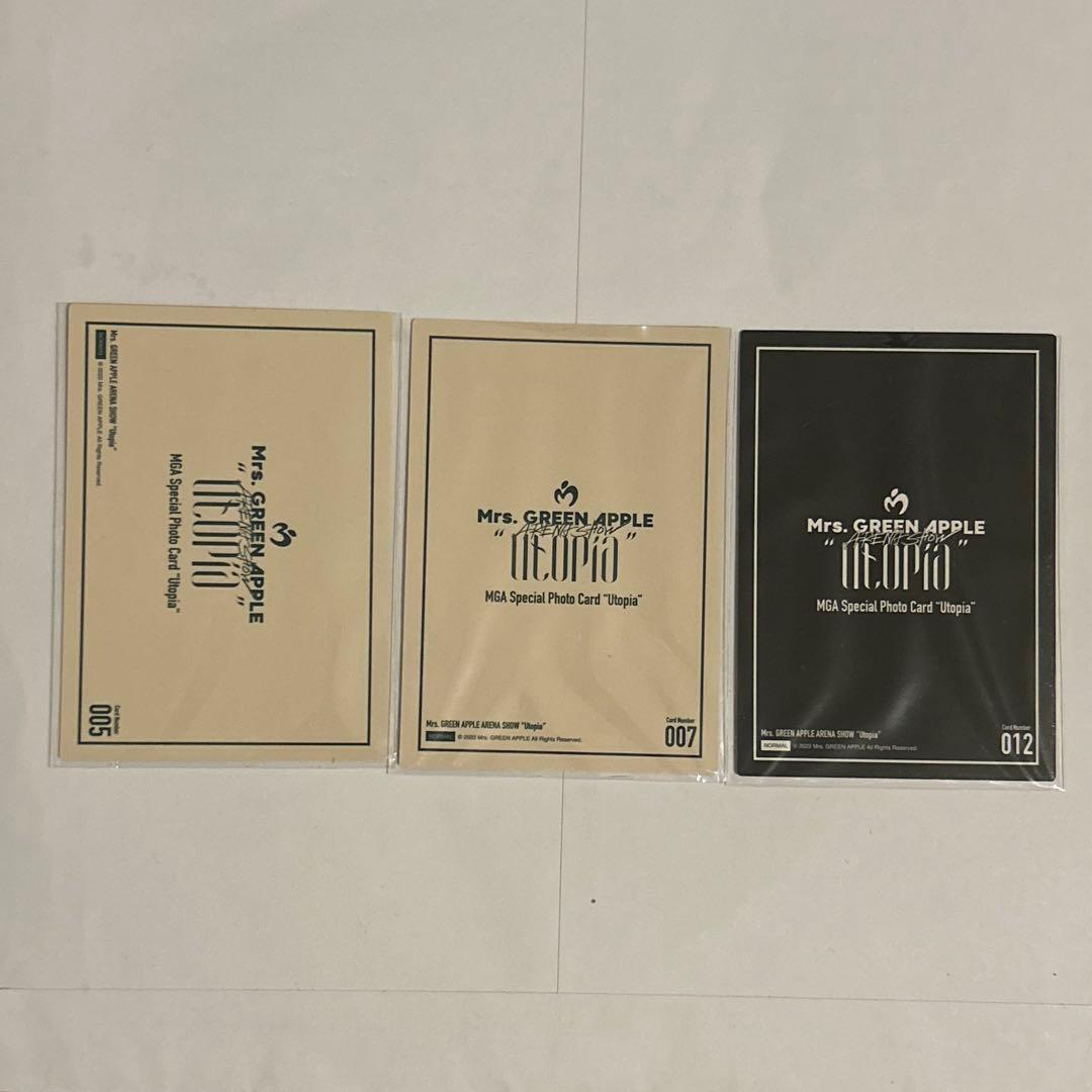 Mrs. GREEN APPLE Utopia フォトカード - メルカリ