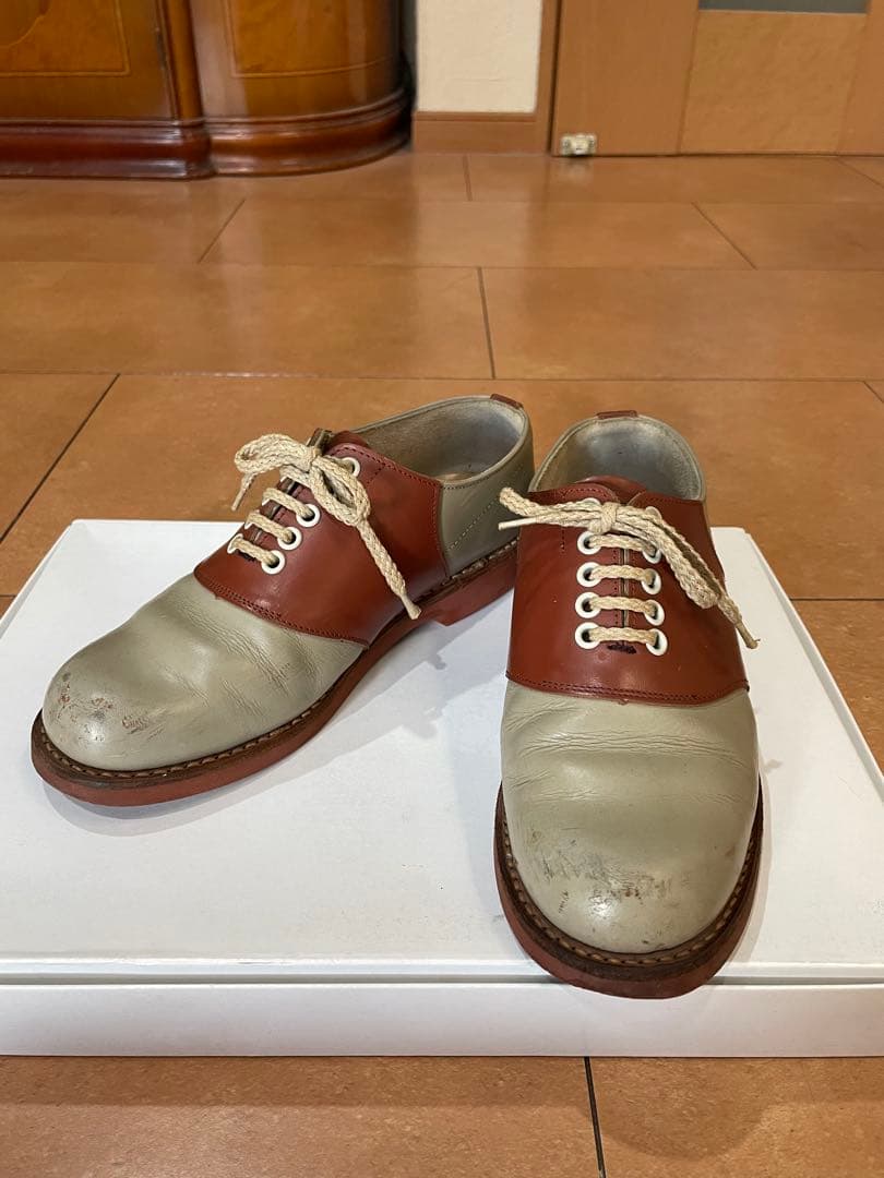 リーガル REGAL サドルシューズ レザー 23.5cm ロカビリー - メルカリ