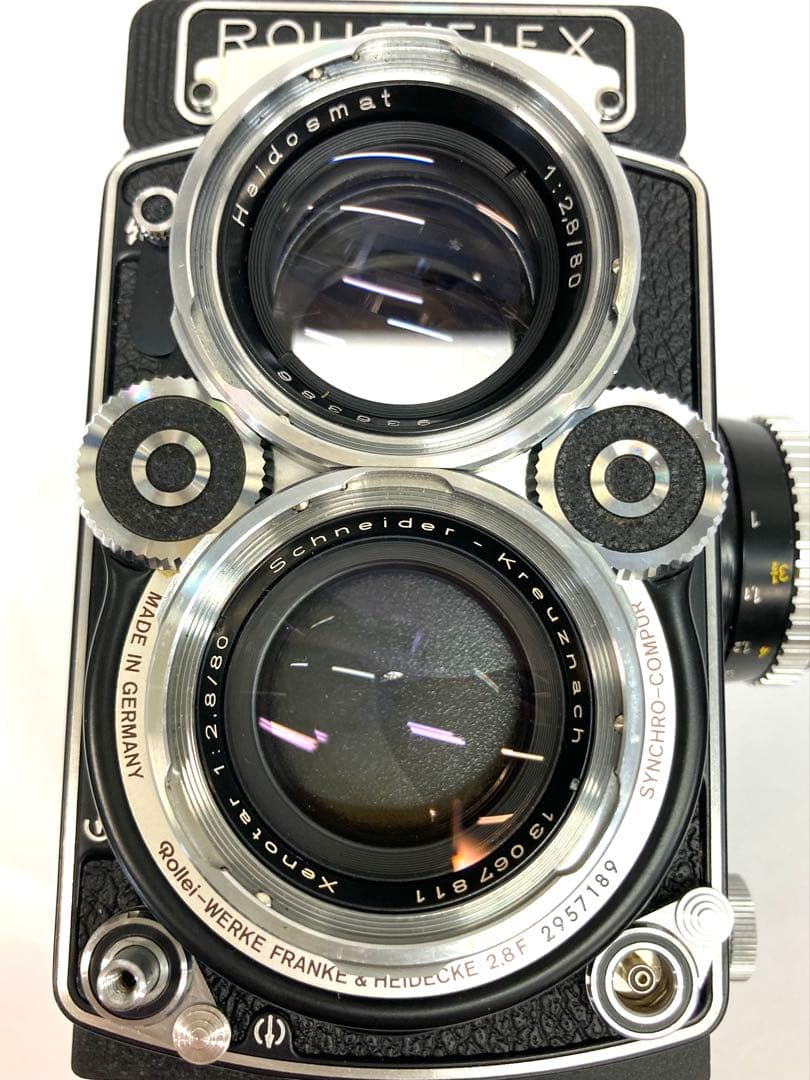 ROLLEIFLEX ローライフレックス 2.8F フィルムカメラ ケース付き